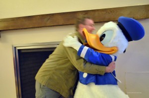 Glücklich mit Donald