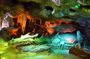 Drache im Schloss