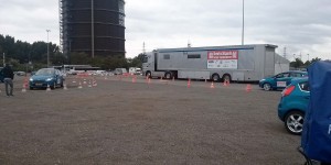 Testgelände neben dem Gasometer Oberhausen