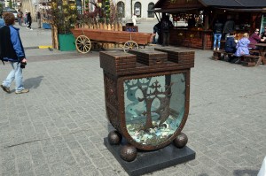 Sparbüchse auf dem Rynek