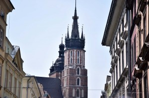 Unterschiedliche Türme der Marienkirche