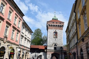 Florianska-Turm am Ende der Altstadt