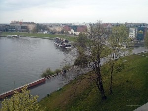 Weichsel in Krakau