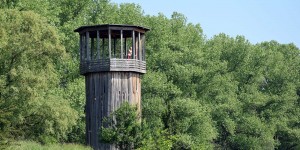 Aussichtsturm an der Emscher