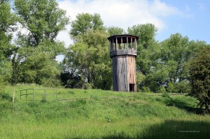 Aussichtsturm an der Emscher