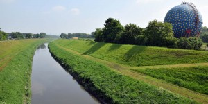 Emscher mit Emscherweg