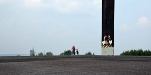 Bramme für das Ruhrgebiet auf der Schurenbachhalde