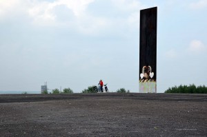 Bramme für das Ruhrgebiet auf der Schurenbachhalde