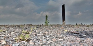 Bramme für das Ruhrgebiet auf der Schurenbachhalde