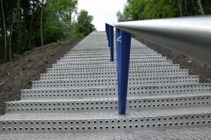 Treppe an der Schurenbachhalde