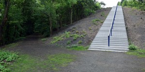 Treppe an der Schurenbachhalde