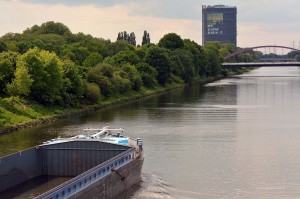 Schiff auf dem Rhein-Herne-Kanal