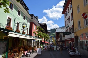 Zentrum von Zell am See