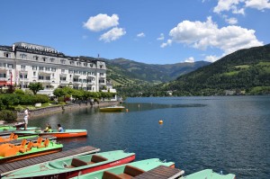 Boote auf dem Zeller See