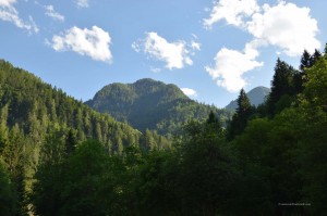 Alpen südlich von Salzburg