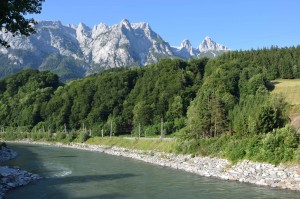 Alpen südlich von Salzburg