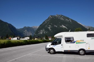 Wohnmobilstellplatz in Golling