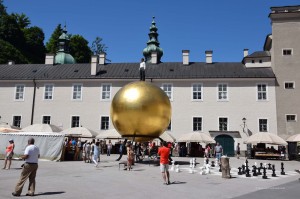 Kapitelplatz in Salzburg