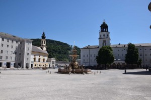 Residenzplatz in Salzburg