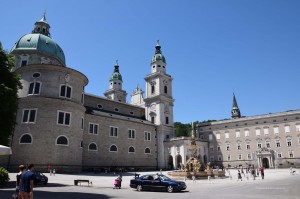 Residenzplatz in Salzburg