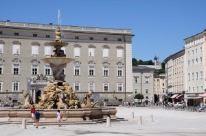 Brunnen auf dem Residenzplatz