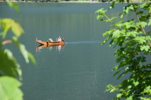 Boot auf dem See