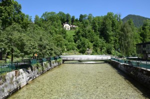 Fluss in Bad Aussee