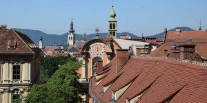 Über den Dächern von Graz