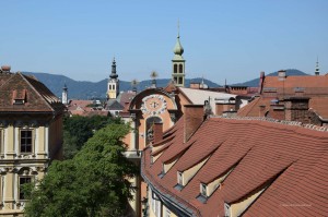 Über den Dächern von Graz