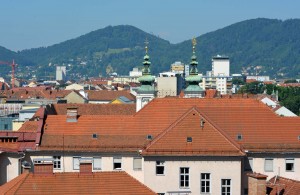 Über den Dächern von Graz