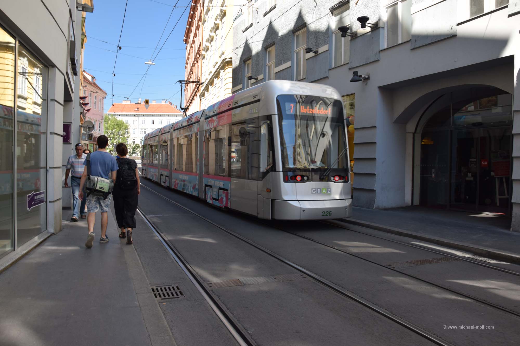 Straßenbahn in Graz Die Weltenbummler