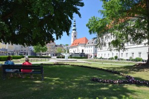 Kiki Kogelnik Platz in Klagenfurt