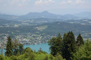 Aussicht auf den Wörthersee