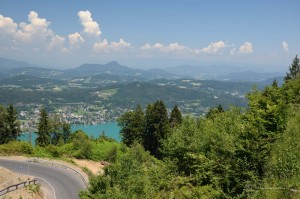 Aussicht auf den Wörthersee