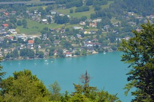 Aussicht auf den Wörthersee