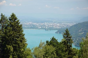 Aussicht auf den Wörthersee