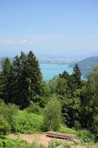 Aussicht auf den Wörthersee