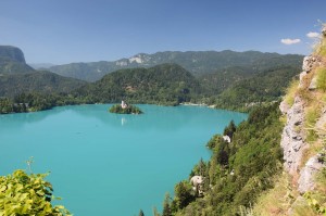Kirche im Bleder See