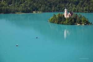 Kirche im Bleder See