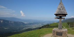 Dreiländereck von Slowenien Italien und Österreich