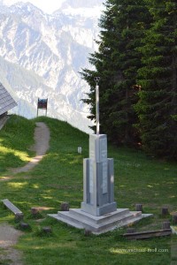 Dreiländereck von Slowenien Italien und Österreich