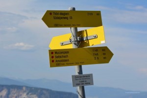 Wanderwegschilder