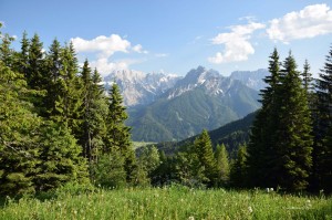Blick nach Slowenien