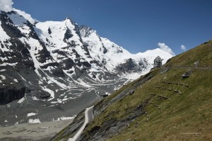 Höchster Berg Österreichs mit Gletscher