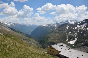 Landschaft an der Kaiser Franz Josefs Höhe