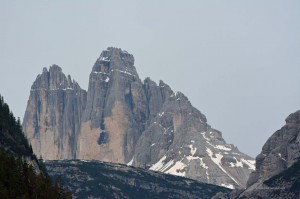 Drei Zinnen in den Dolomiten