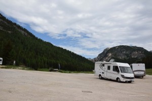 Stellplatz am Misurinasee