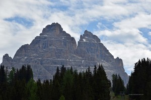 Drei Zinnen in den Dolomiten