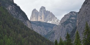 Drei Zinnen in den Dolomiten