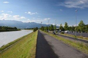 Rhein in Liechtenstein